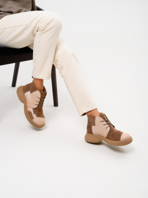 Ботинки натуральная кожа