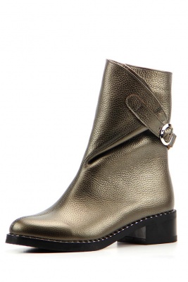 Полусапоги кожаные 