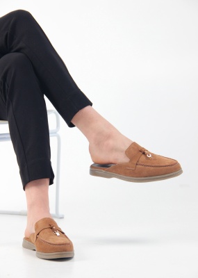 Мюли ED'ART 1070.2614'be. светло коричневая замша