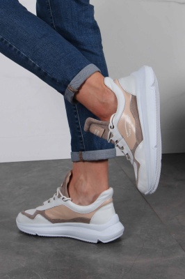 Кроссовки кожаные 