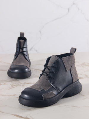 Ботинки натуральная кожа