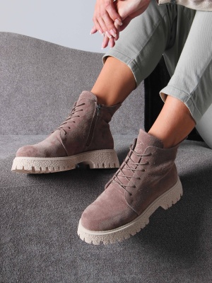 Ботинки ED'ART 228.V.1541'be. Капучино замша