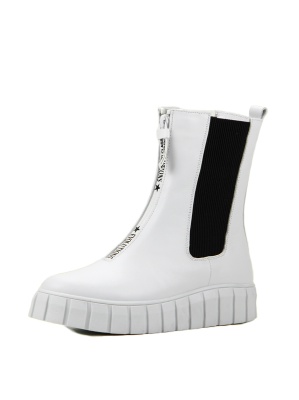 Белые ботинки и полуботинки