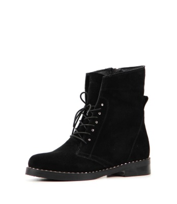 Черные ботинки и полуботинки