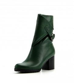 Зеленые полусапоги