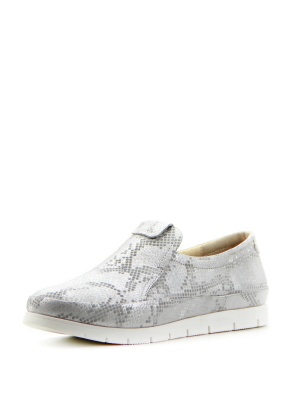 Серебряные мокасины и топсайдеры