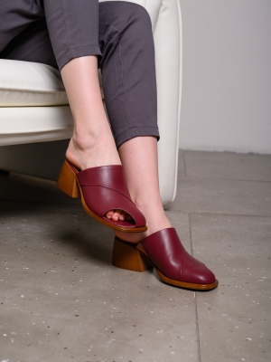 Сабо ED'ART 5300.23663'be. Гнилая вишня